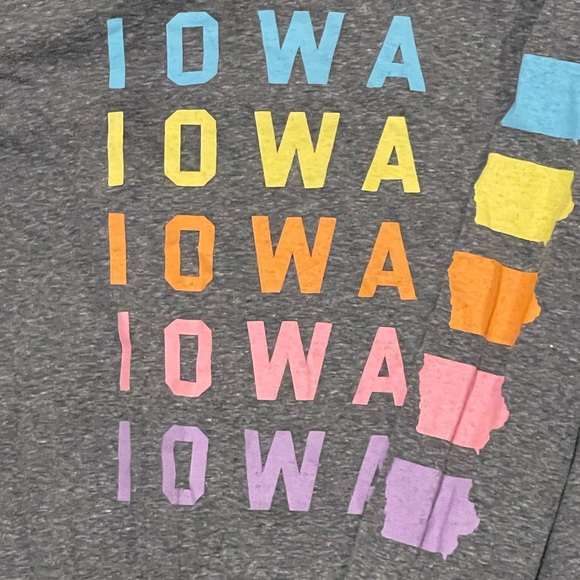 Iowa Long Sleeve Women’s T-shirt - Picture 2 of 2